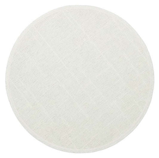 Eko Halı LIZA KILIM LIZ 02 Beyaz Hav Toz Vermez Kaymaz Tabanlı Yıkanabilir Düz Renk Kilim