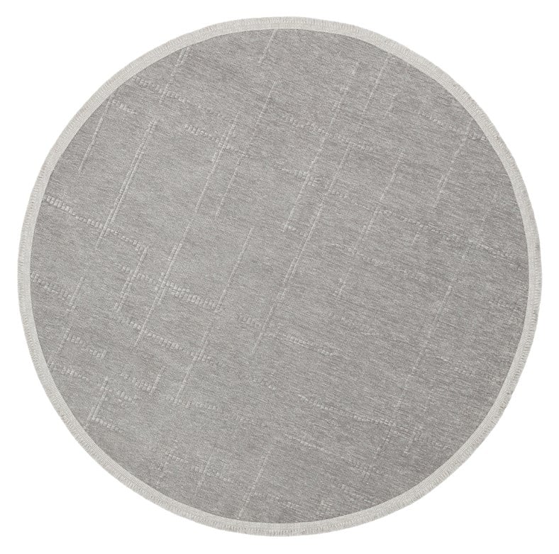 Eko Halı LIZA KILIM LIZ 02 Gri Hav Toz Vermez Kaymaz Tabanlı Yıkanabilir Düz Renk Kilim