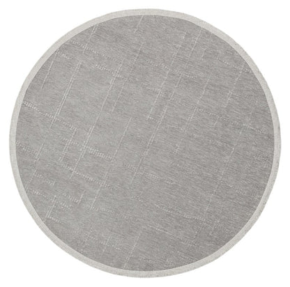 Eko Halı LIZA KILIM LIZ 02 Gri Hav Toz Vermez Kaymaz Tabanlı Yıkanabilir Düz Renk Kilim