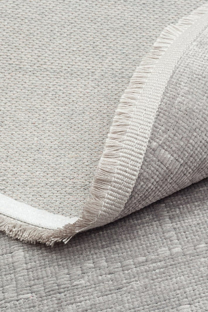 LIZA KILIM LIZ 02 Gri halı - Q 100, Q 120, Q 160, Q 200 ölçü seçenekleri