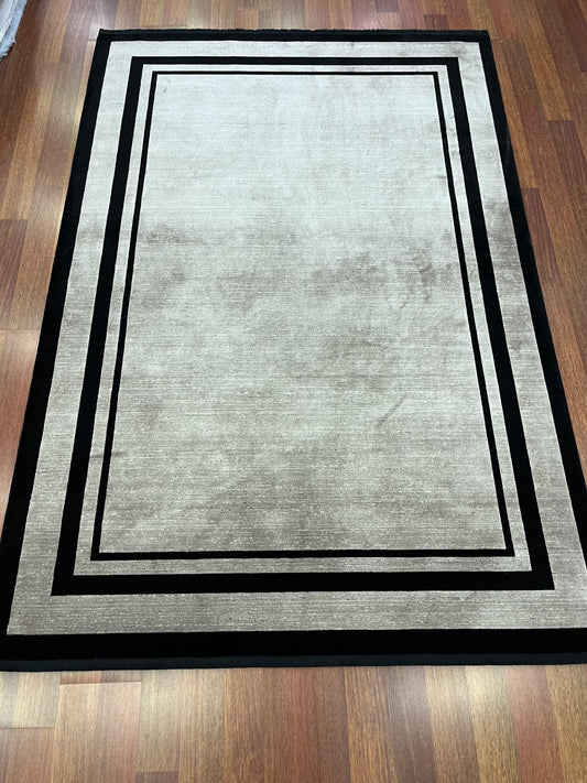 Eko Halı Lugano Lug 02 Gri-Siyah 160 x 230