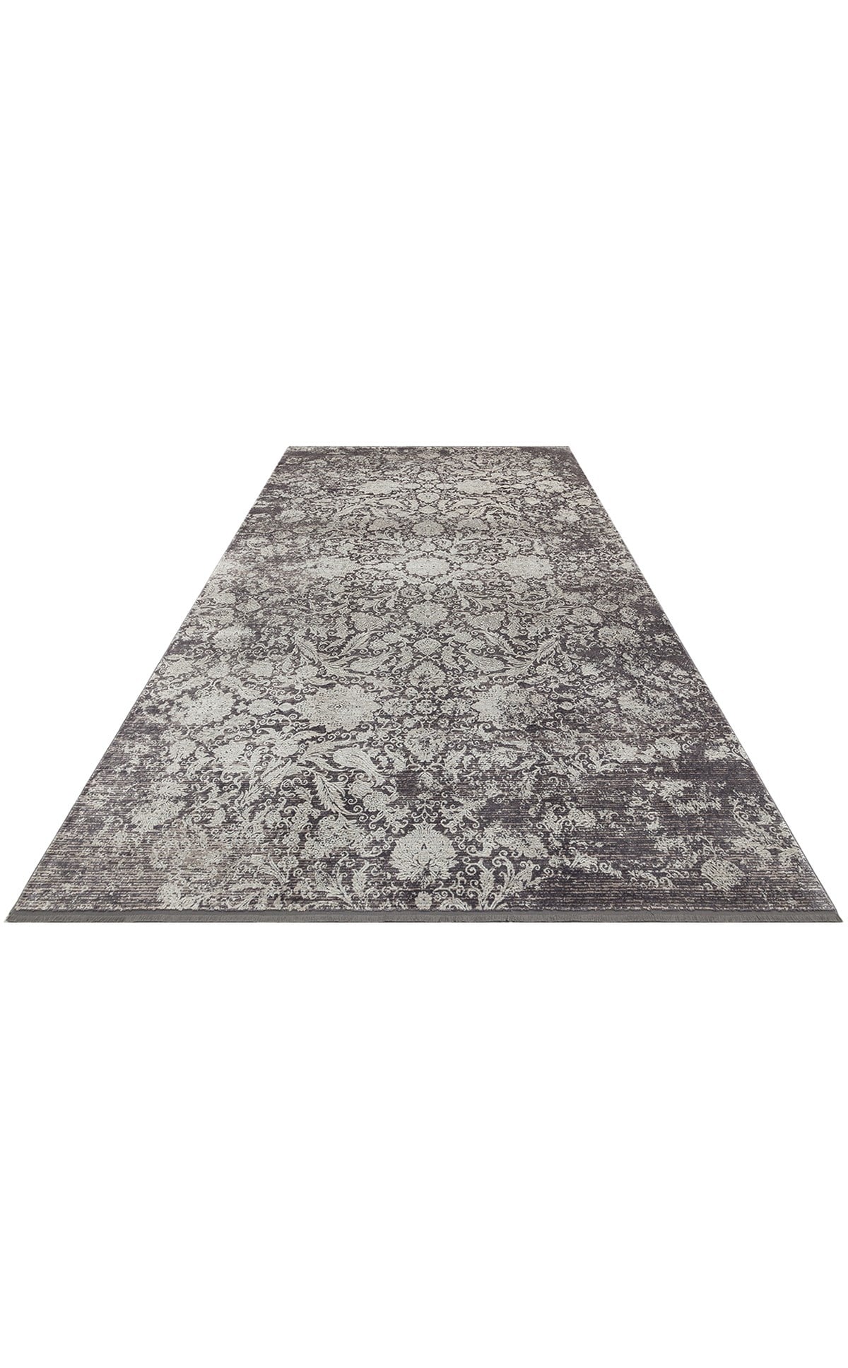 LUGANO LUG 06 Antrasit Gri halı - 80x150, 80x300, 160x230, 120x180 ölçü seçenekleri