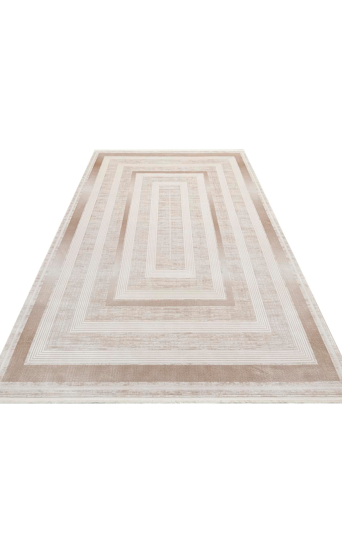 MAHAL MHL 13 Krem Bej halı - 200x300, 160x235, 133x190, 100x300 ölçü seçenekleri (görünüm 8)