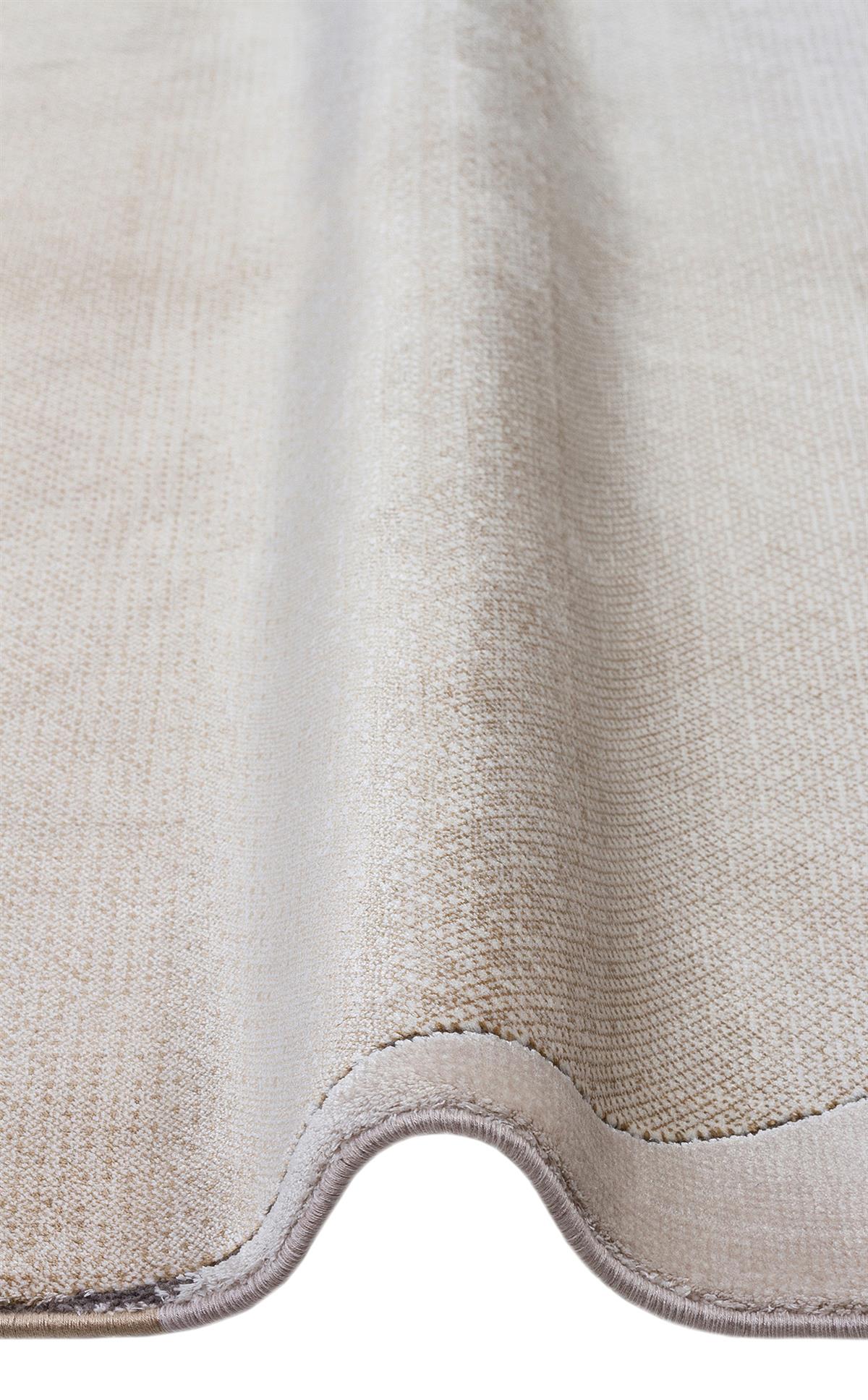 MERANO MRN 06 Krem Altın halı - Viskon ve Polyester malzemeden üretilmiş