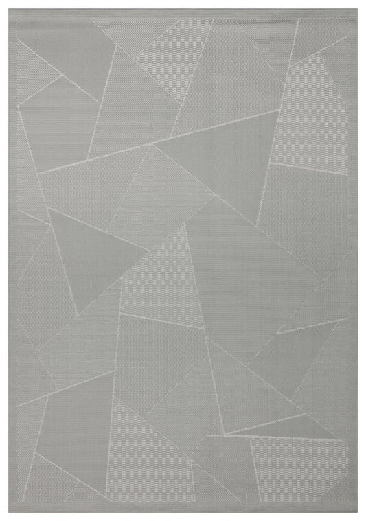 Eko Halı MONO LUX MNO LUX 01 Antrasit Kaymaz Tabanlı Modern Desenlere Sahip İnce Halı