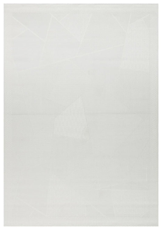 Eko Halı MONO LUX MNO LUX 01 Gri Kaymaz Tabanlı Modern Desenlere Sahip İnce Halı