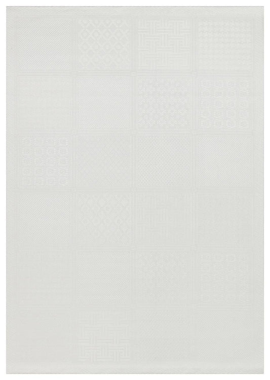 Eko Halı MONO LUX MNO LUX 02 Gri Kaymaz Tabanlı Modern Desenlere Sahip İnce Halı