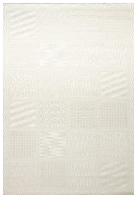 Eko Halı MONO LUX MNO LUX 02 Vizon Kaymaz Tabanlı Modern Desenlere Sahip İnce Halı
