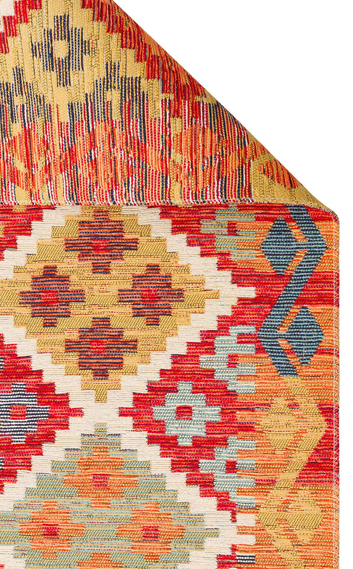 NOMAD NMD 05 Terracotta halı - havsız düz dokuma