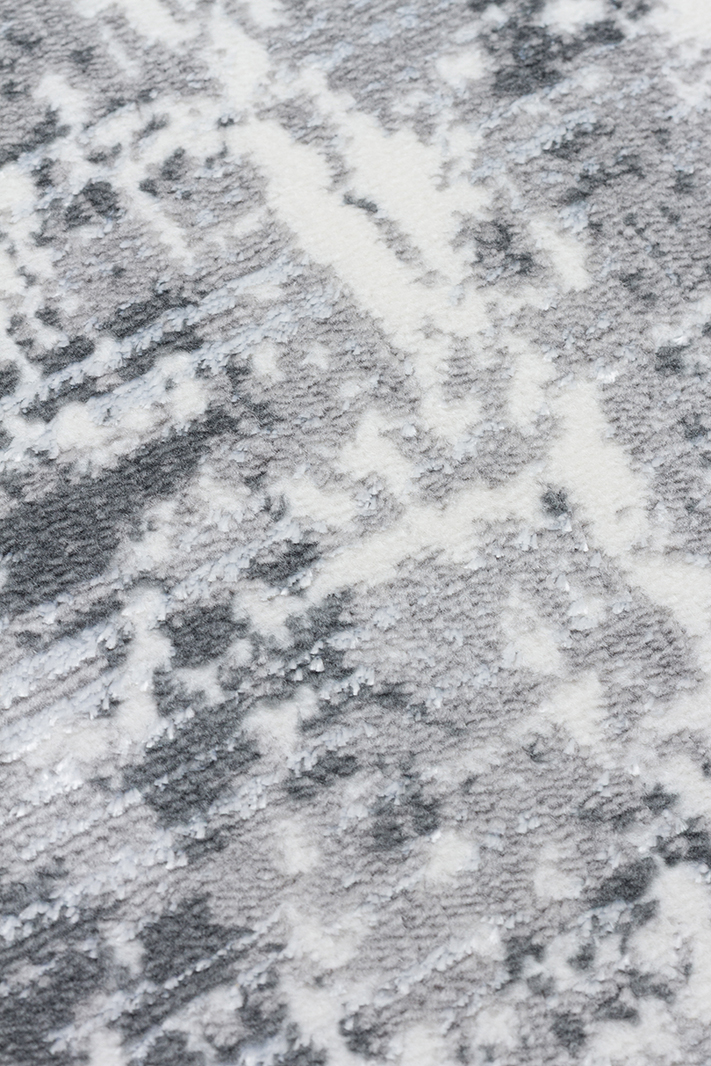 NORA NOR 02 Gri halı - 100x200, 100x300, 120x180, 160x230 ölçü seçenekleri