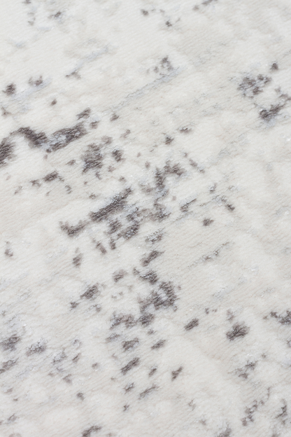 NORA NOR 02 Gümüş halı - 100x200, 100x300, 120x180, 160x230 ölçü seçenekleri