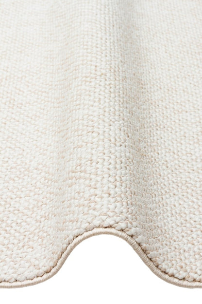 OSLO OSL PLAIN Bej halı - Polyester malzemeden üretilmiş