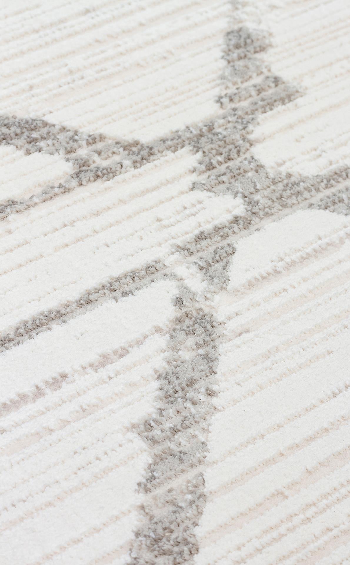 PADONA PDN 02 Krem Gri halı - 300x400, 240x340, 80x150, 120x180 ölçü seçenekleri