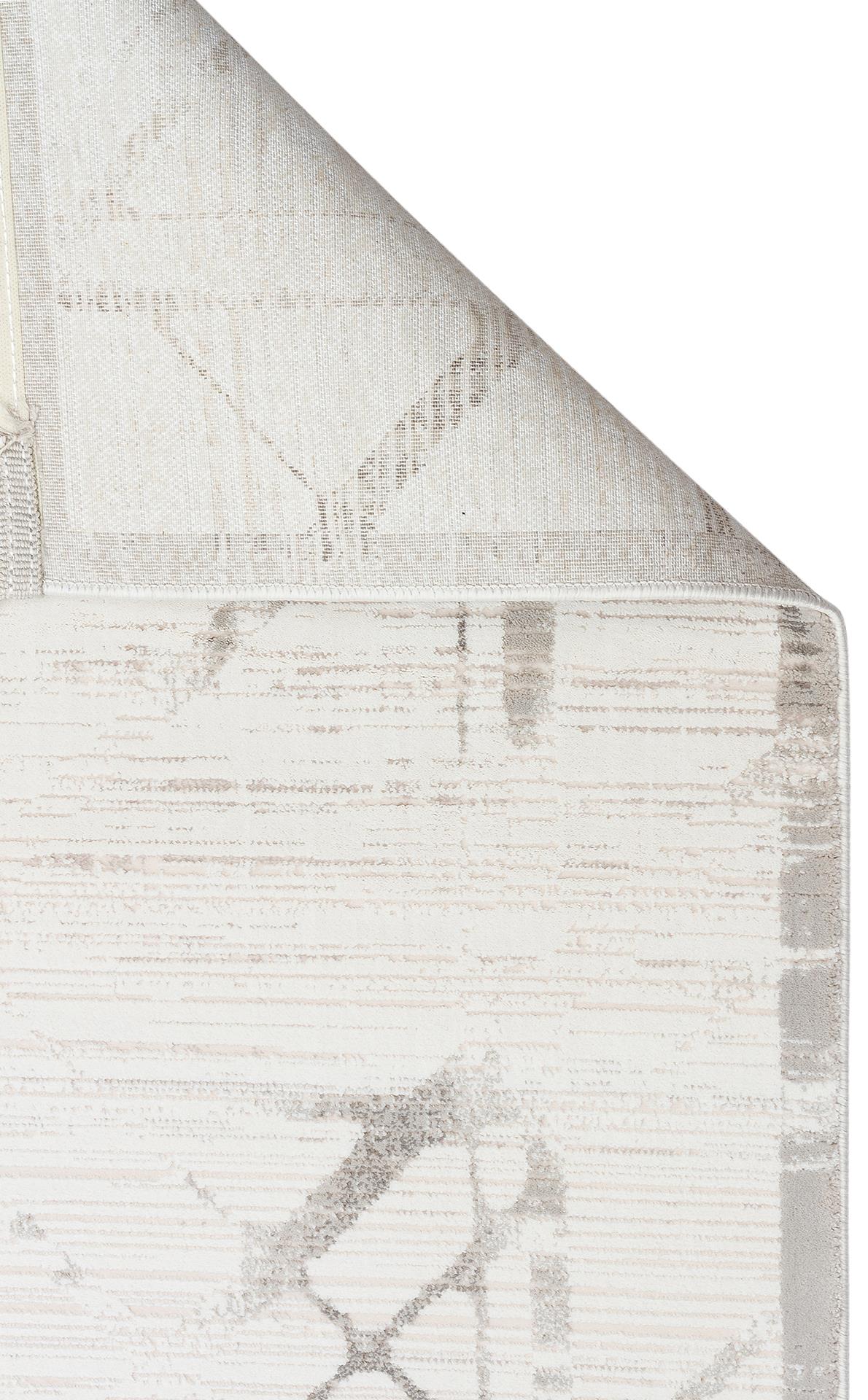 PADONA PDN 02 Krem Gri halı - Mikropolyester ve Akrilik malzemeden üretilmiş (görünüm 6)