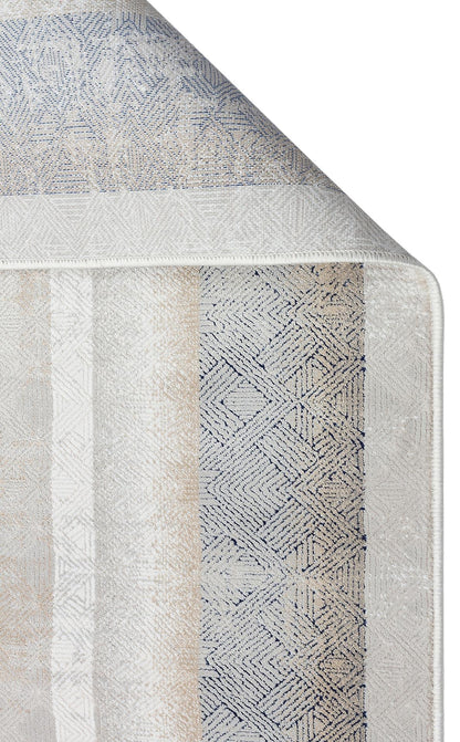 PADONA PDN 08 Krem Gri halı - Mikropolyester ve Akrilik malzemeden üretilmiş (görünüm 6)