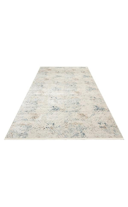 PALMIRA PLM 03 Krem Mavi halı - 240x340, 200x290, 300x400, 160x230 ölçü seçenekleri (görünüm 8)