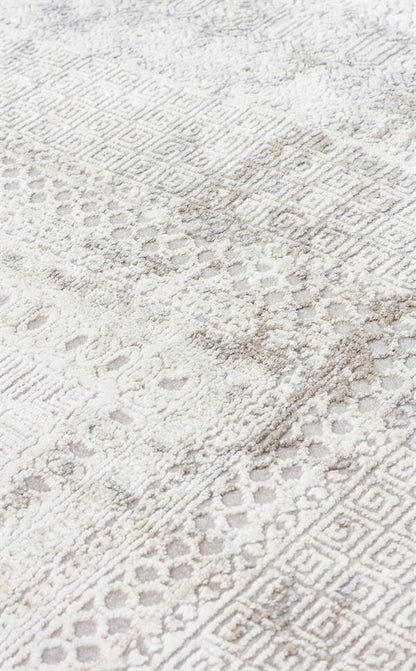 PASSAGE PLZ 02 Krem Vizon halı - 100x300, 100x200 ölçü seçenekleri