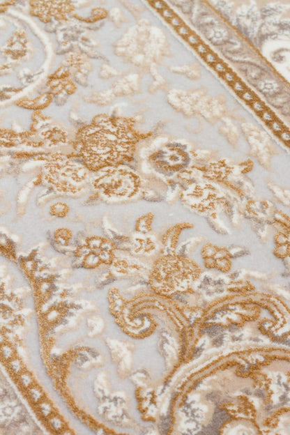 PERSIAN PER 01 Bej halı - 6,5 mm hav yüksekliği