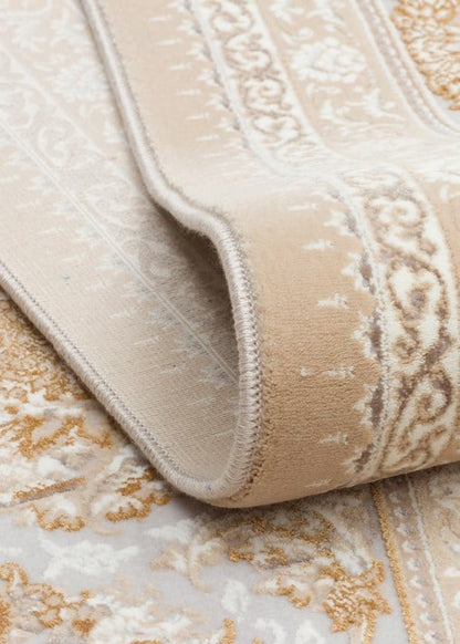 PERSIAN PER 02 Bej halı - 200x300, 250x350, 300x400, 150x220 ölçü seçenekleri