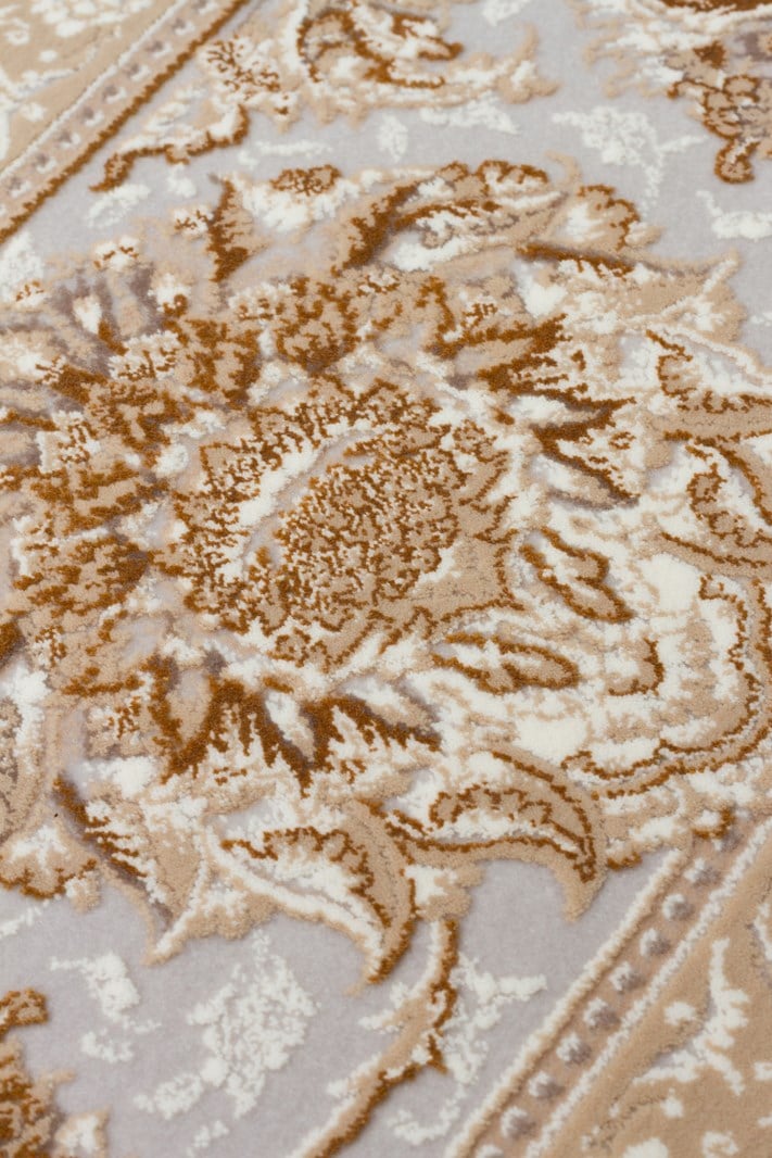 PERSIAN PER 02 Bej halı - 6,5 mm hav yüksekliği