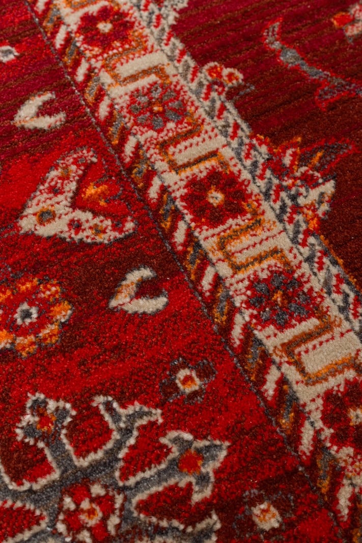 PIETRA PTA 24 Kırmızı halı - 6 mm hav yüksekliği