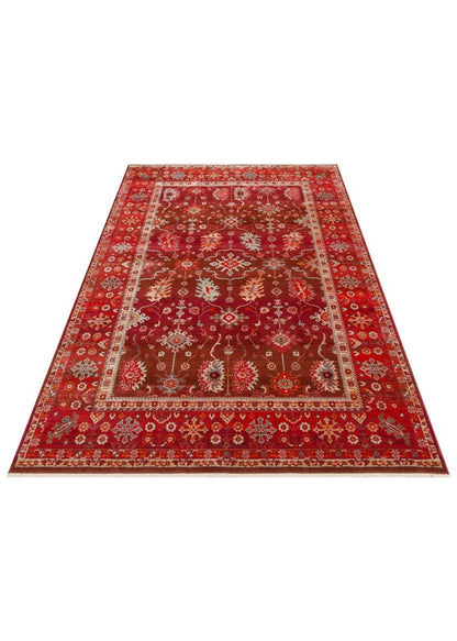 PIETRA PTA 24 Kırmızı halı - Polyester malzemeden üretilmiş (görünüm 6)