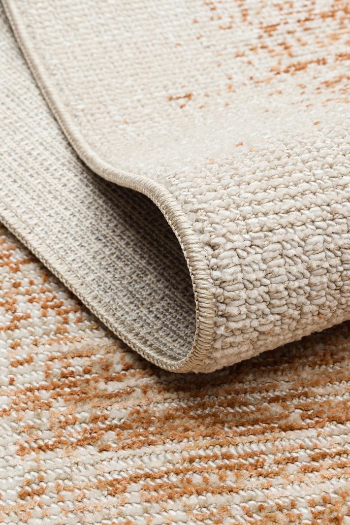 SAHARA SHA 04 Krem Terracotta halı - 120x180, 160x230, 200x300, 80x150 ölçü seçenekleri