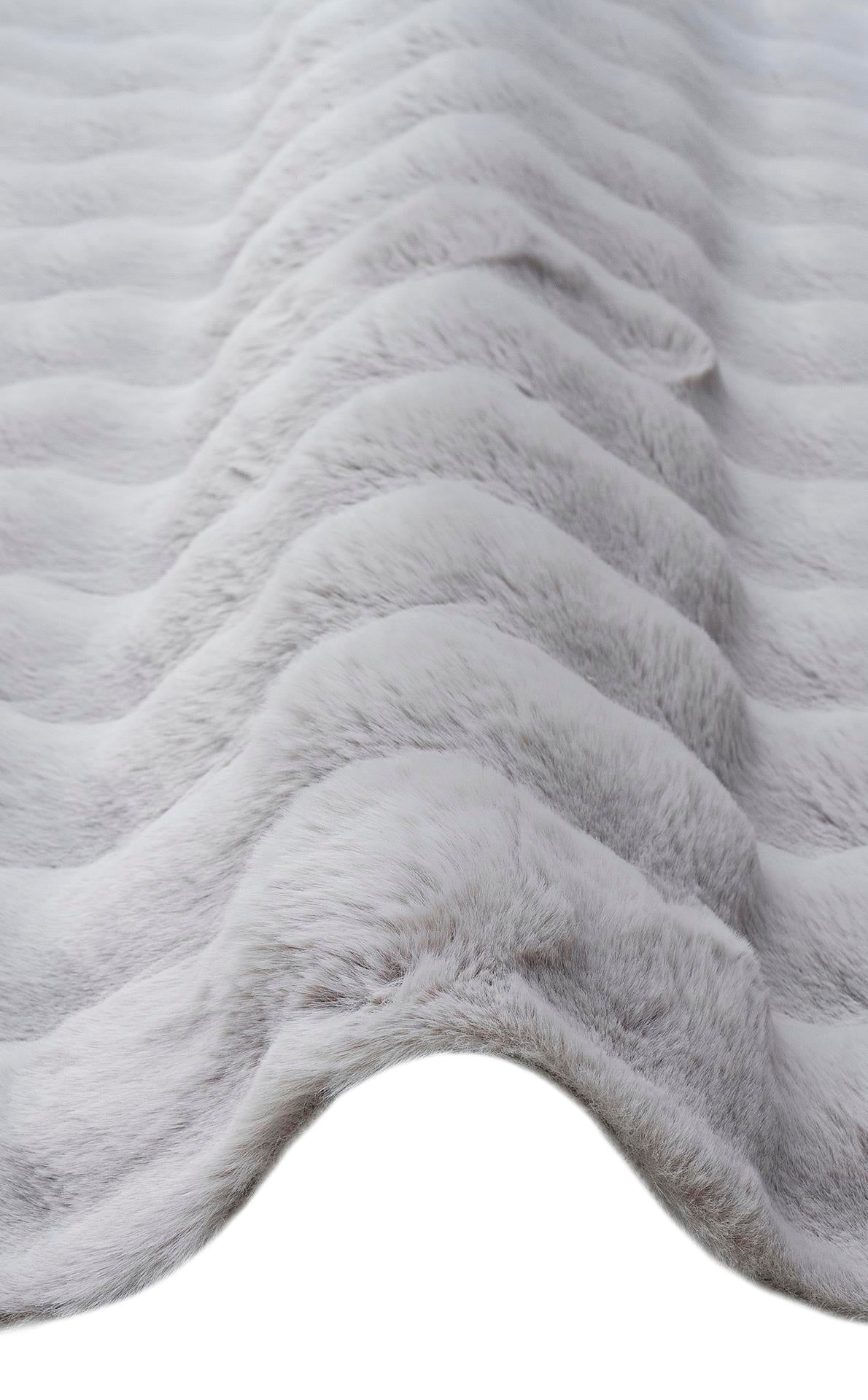 SANDY SND PLAIN Gri halı - Polyester malzemeden üretilmiş