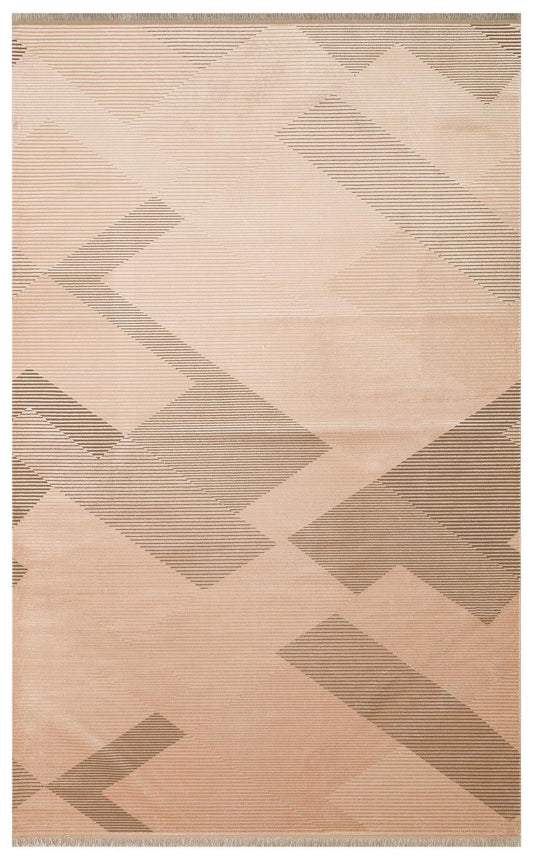 Eko Halı SATEEN DYED ST DYD 01 Hardal Hav Toz Vermez Yıkanabilir Kaymaz İnce Dokuma Modern Halı