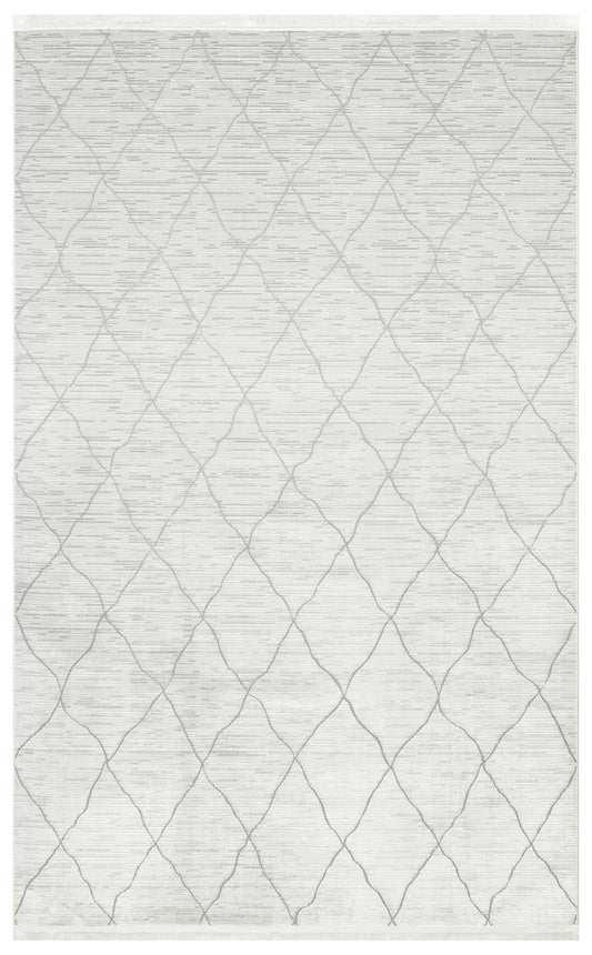 Eko Halı SATEEN LUX ST 908 Gri Hav Toz Vermez Modern Halı