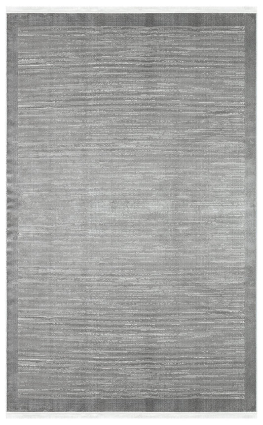 Eko Halı SATEEN LUX ST 909 Koyu Gri Hav Toz Vermez Modern Halı