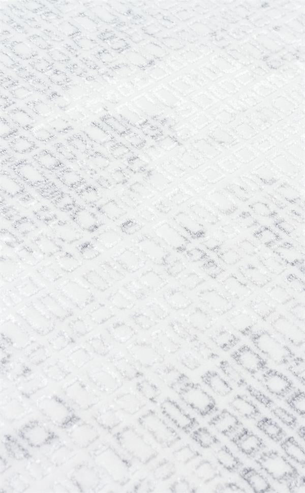 SATEEN ST 108 Krem Gri halı - 80x300, 160x230 ölçü seçenekleri