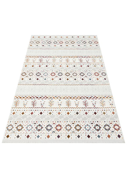 SATEEN ST 22 Çok Renkli halı - Saçak kenar bitimli (görünüm 7)