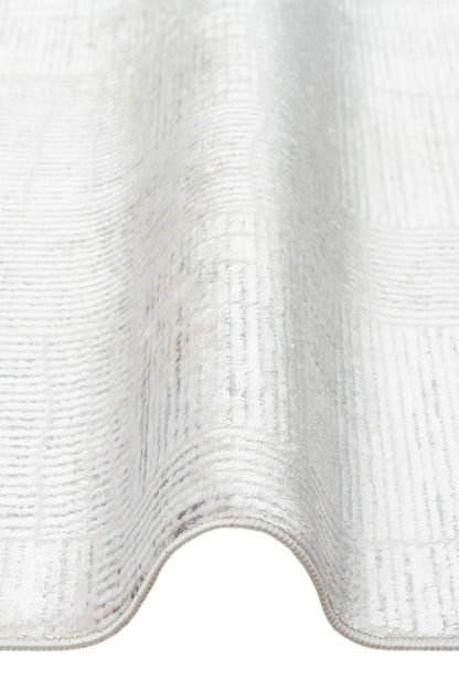 SATEEN ST 23 Gri halı - Polyester ve Akrilik malzemeden üretilmiş