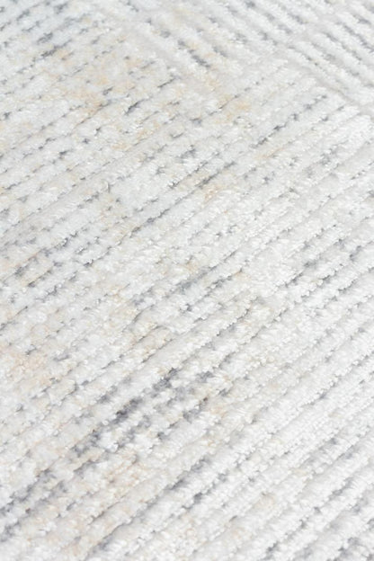 SATEEN ST 23 Gri halı - 6 mm hav yüksekliği