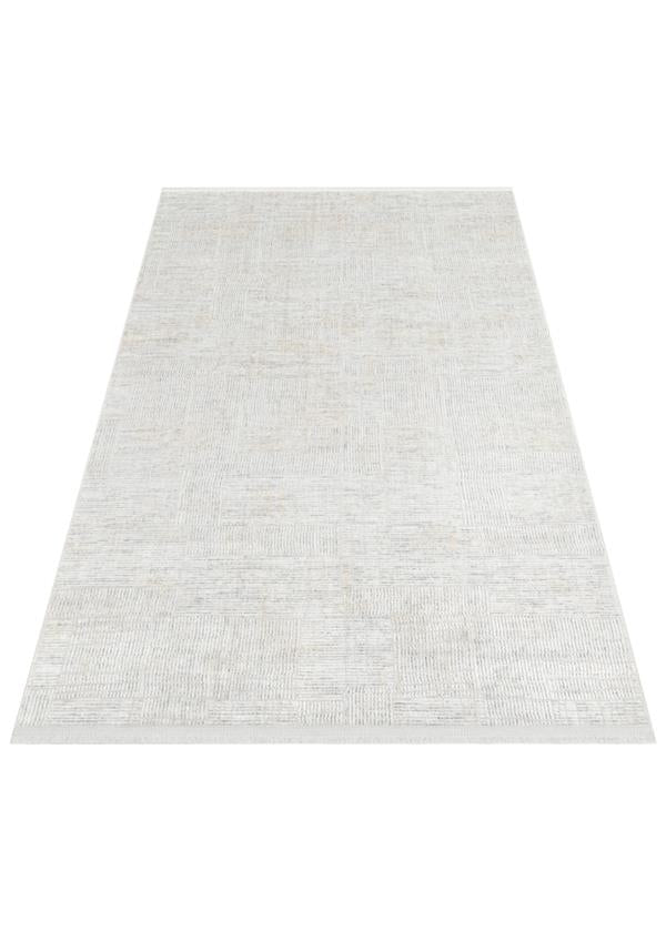 SATEEN ST 23 Gri halı - Saçak kenar bitimli (görünüm 7)