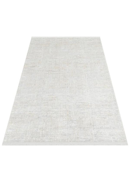 SATEEN ST 23 Gri halı - Saçak kenar bitimli (görünüm 7)