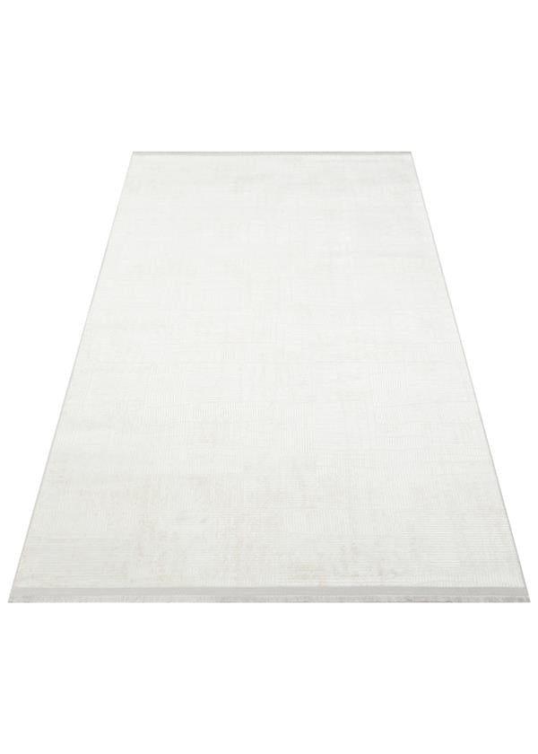 SATEEN ST 23 Krem halı - Saçak kenar bitimli (görünüm 7)