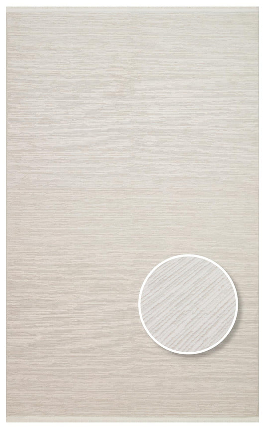 Eko Halı SHADE SHD PLAIN Krem Sade ve Modern Akrilik Makine Halısı
