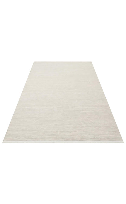 SHADE SHD PLAIN Krem halı - Saçak kenar bitimli (görünüm 7)