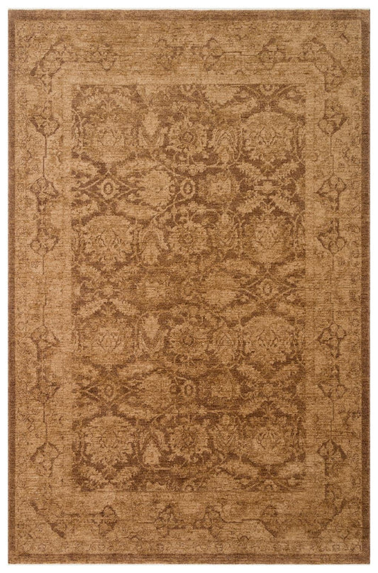 Eko Halı SHIRAZ SHR 01 Bej Vintage Eskitme Desenli Modern Yumuşak Dokulu Makine Halısı