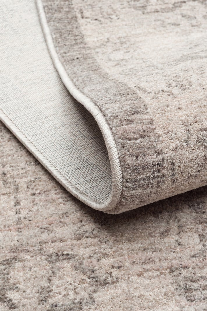 SHIRAZ SHR 01 Gri halı - Saçak kenar bitimli