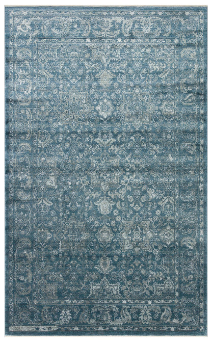 Eko Halı TAFTAN TF 02 Lacivert Pakistan Overdyed Tarzı Özel Hav Vermeyen ve El Emeği ile Özel Tezgahlarda Üretilen Uşak Halısı