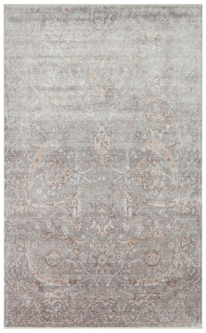 Eko Halı TAFTAN TF 07 Gri Antrasit Pakistan Overdyed Tarzı Özel Hav Vermeyen ve El Emeği ile Özel Tezgahlarda Üretilen Uşak Halısı