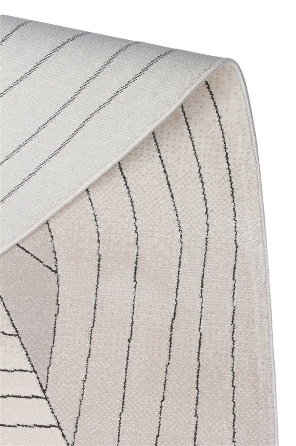 UTOPIA UTP 07 Krem Gri halı - 160x230, 200x300 ölçü seçenekleri