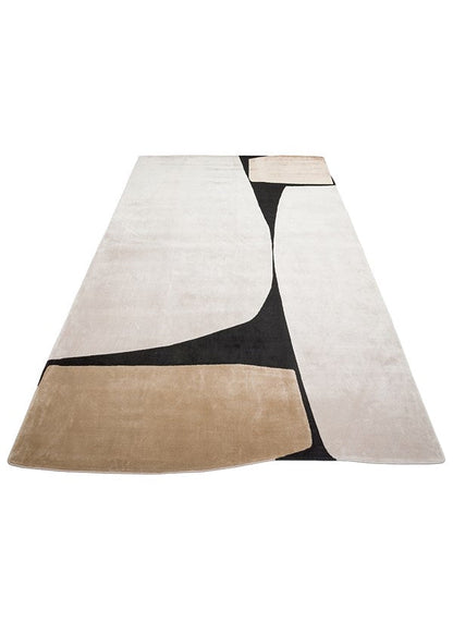 UTOPIA UTP 09 Krem Altın Siyah halı - Viskon ve Polyester malzemeden üretilmiş (görünüm 6)