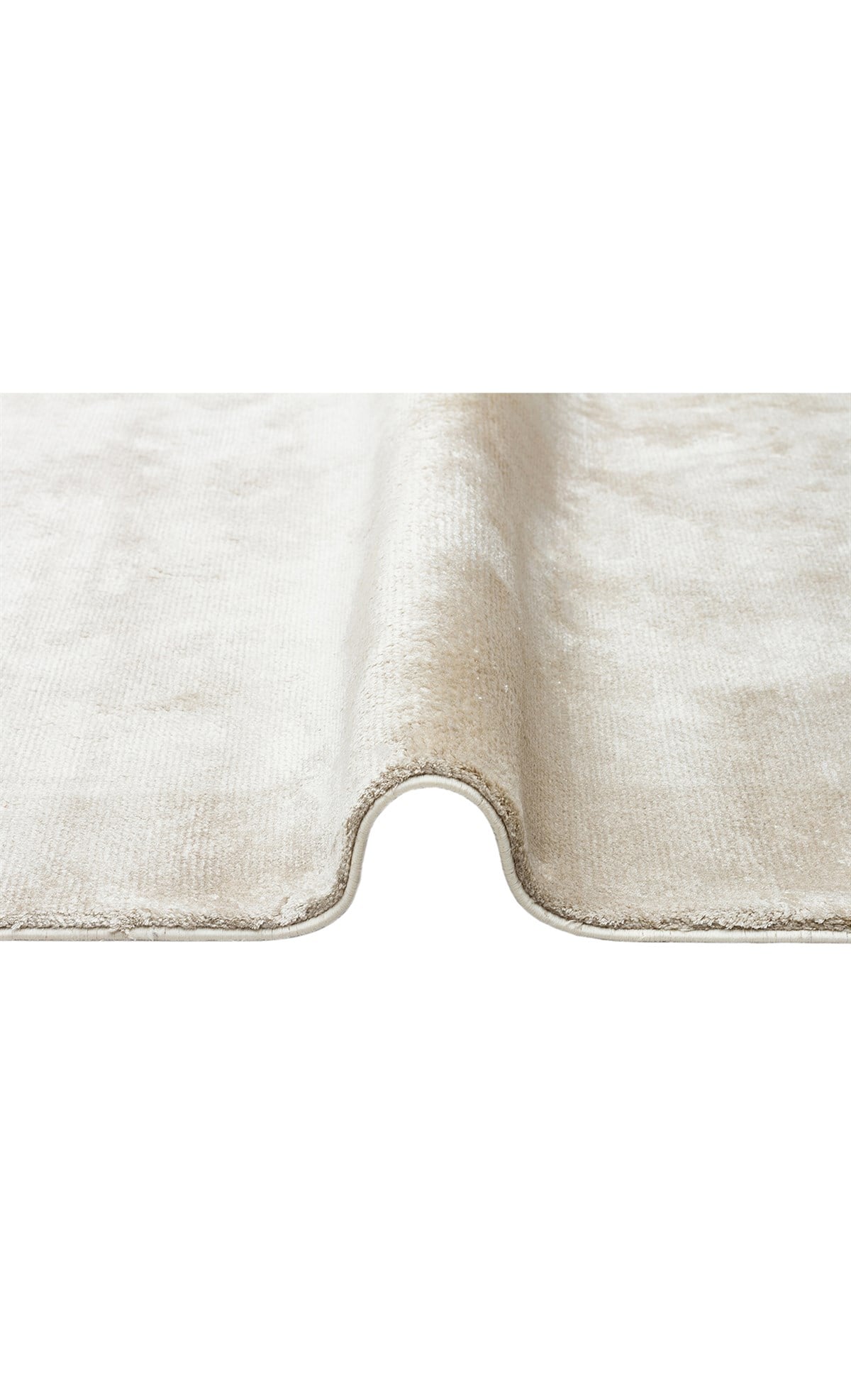 VELVET VT PLAIN Taş halı - Natürel Viskon malzemeden üretilmiş