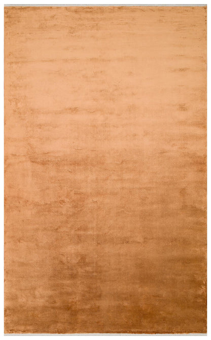 Eko Halı VELVET VT PLAIN Terracotta Düz Renk El Emeği ile Özel Tezgahlarda Üretilen Viskon Uşak Halısı