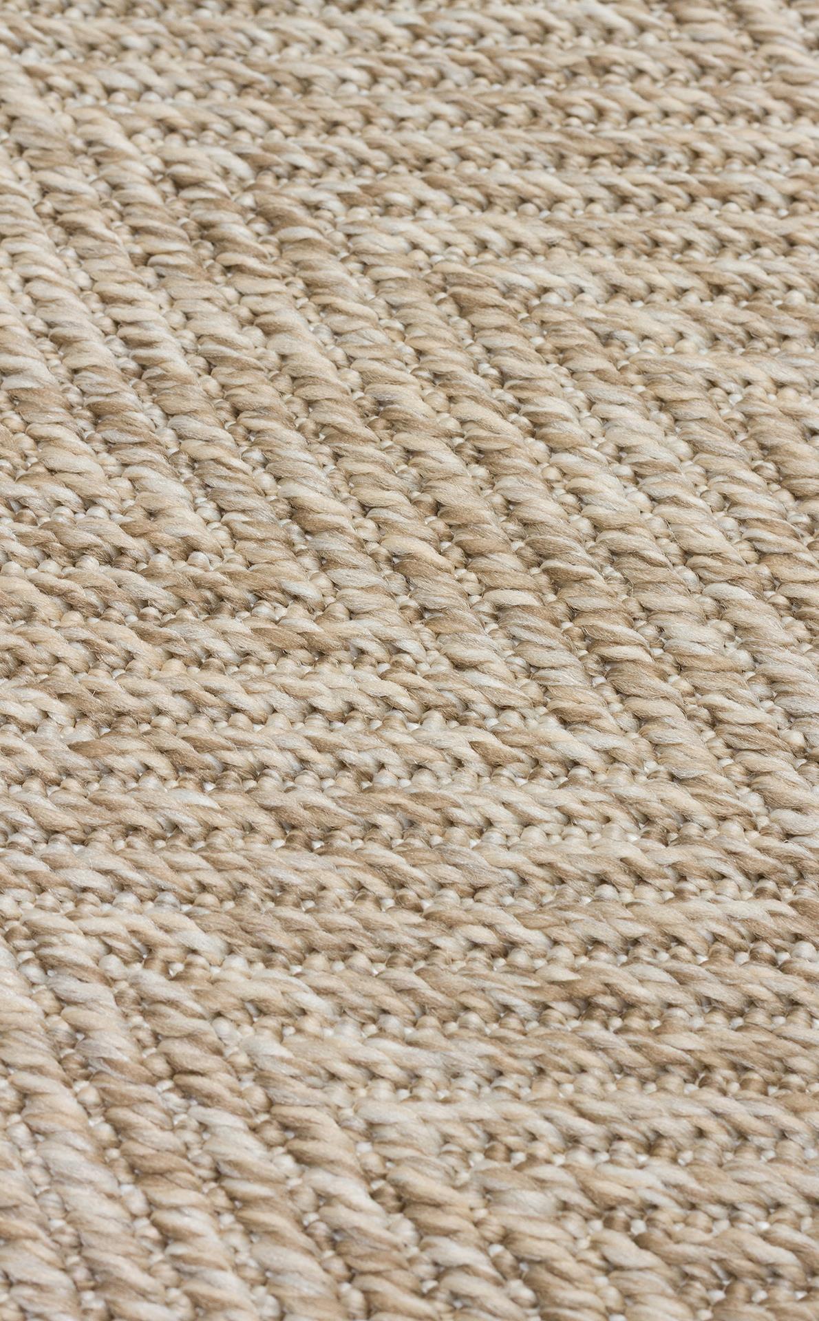 VENTURA SISAL VNT 2704 Açık Bej Koyu Karışık halı - havsız düz dokuma