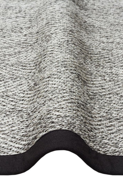 VENTURA SISAL VNT 2704 Gri Siyah halı - 100x200, 100x300, 120x180, 160x230 ölçü seçenekleri